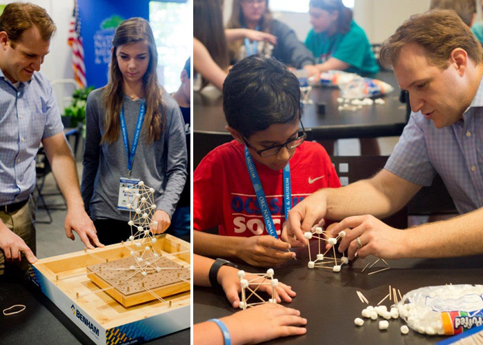 Benham Structural Engineers at STEM Summer Camp