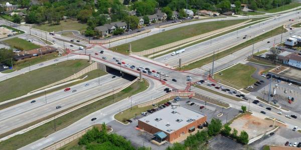 I-44 Lewis Interchange in Tulsa