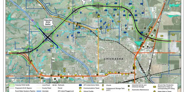 Traffic Planning US-81 Chickasha