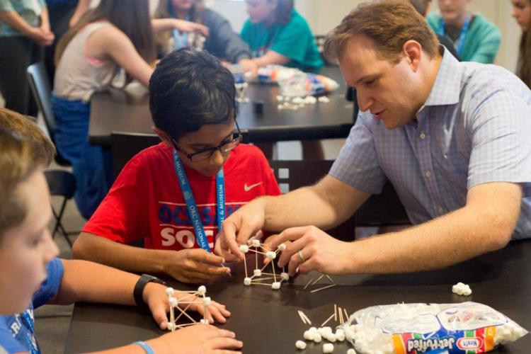 Benham Structural Engineering at OKC Museum STEM Summer Camp